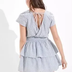 open lace back dress Aspiga Womens Sustainable Demi Short Sleeve Wrap Ecovero Viscose Summer  Wedding Guest Evening Dress Floral Printed Pink